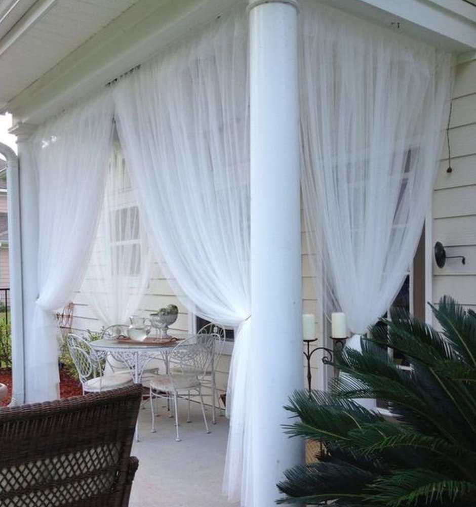 Шторы на веранду