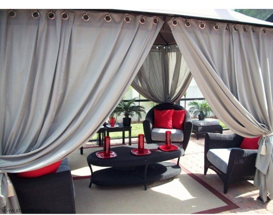 Уличные шторы
