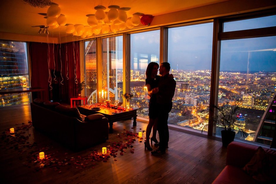 Свидание в Москва Сити Moscow City romantik, Москва