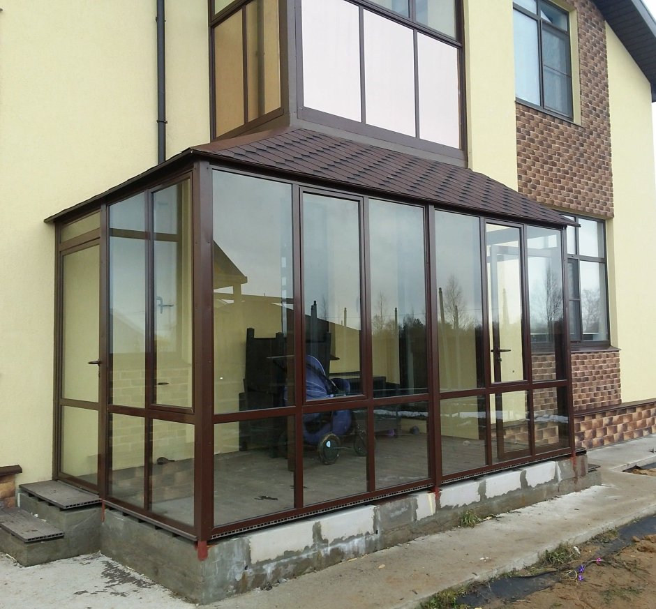 Остекление веранды PROVEDAL p400