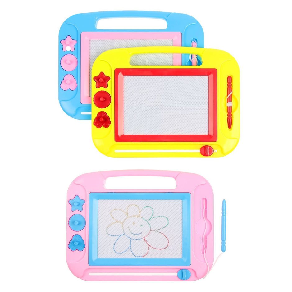 Магнитная доска для рисования цветная