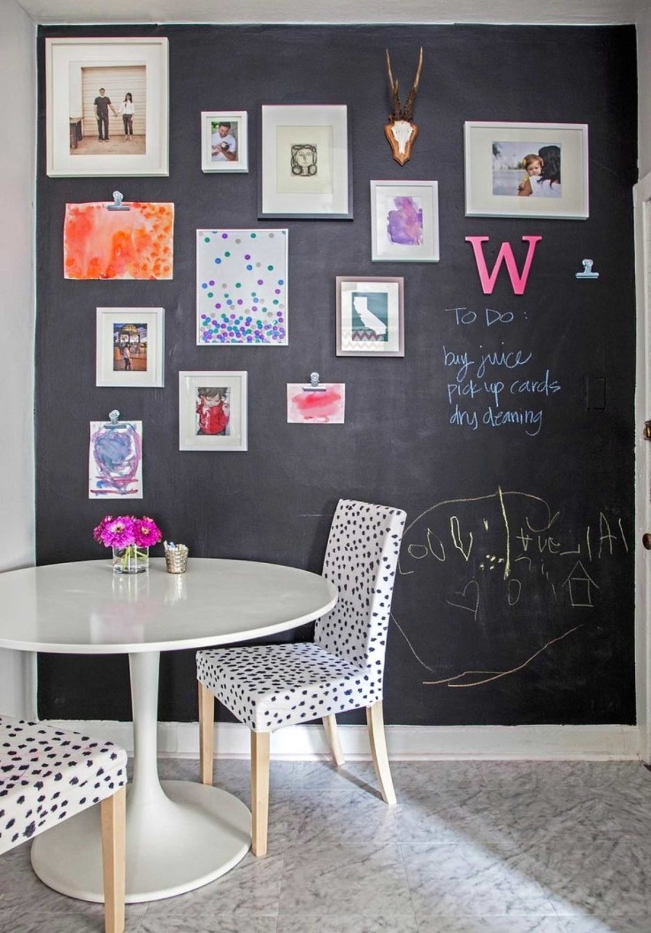 Магнитно-грифельная краска для стен