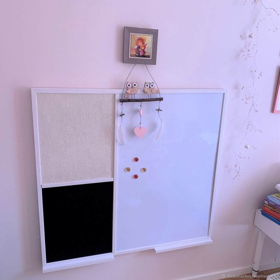 Магнитно-комбинированная (меловая - маркерная)