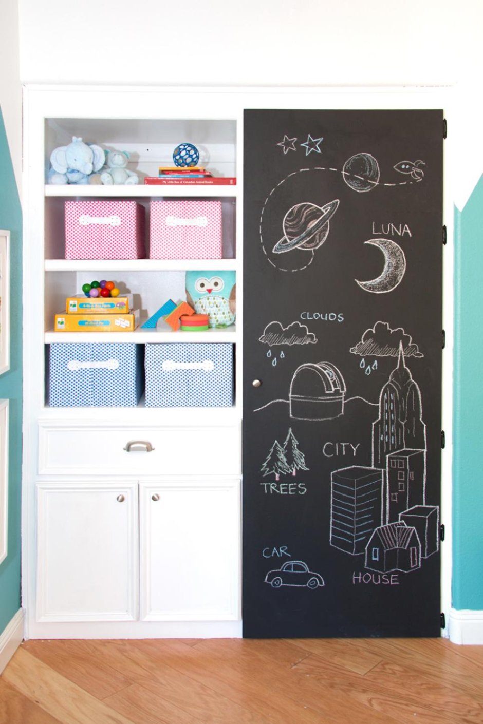 Доска для рисования мелом на стену