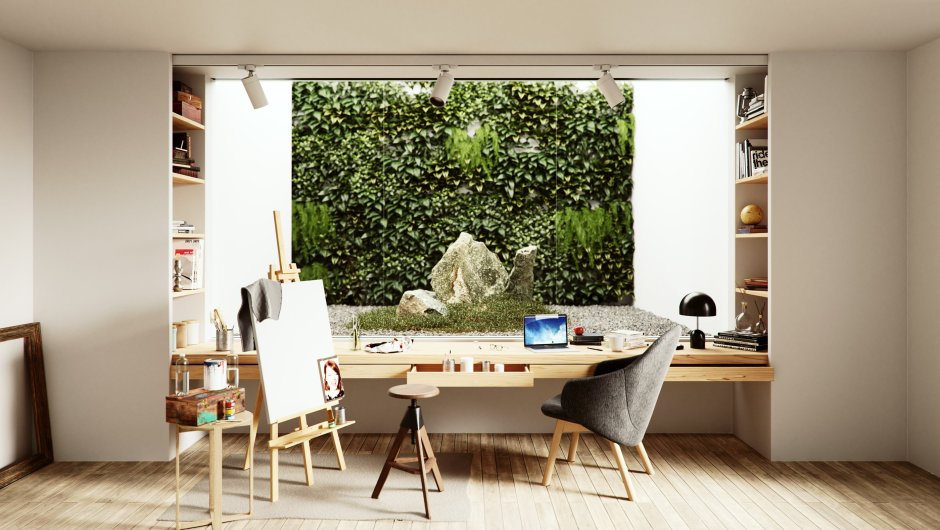 Pastel Wallpaper Workspace