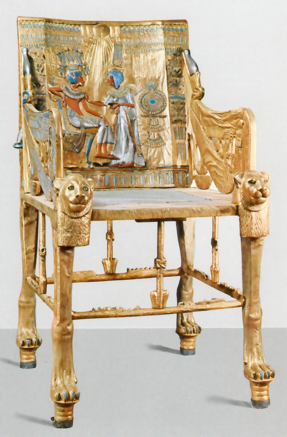 Стул-трон Тутанхамона
