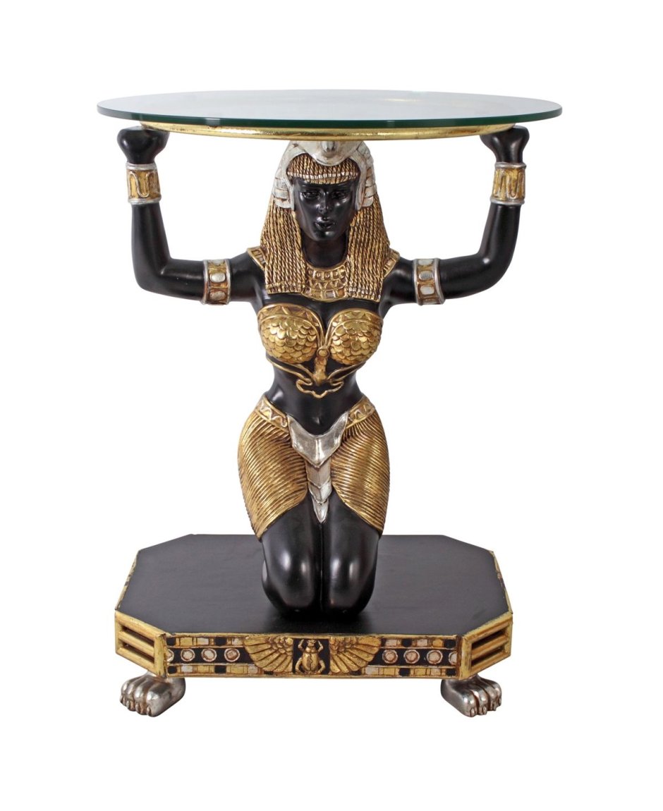 Design Toscano cl2609 Goddess Isis Egyptian Decor sculptural Table Lamp