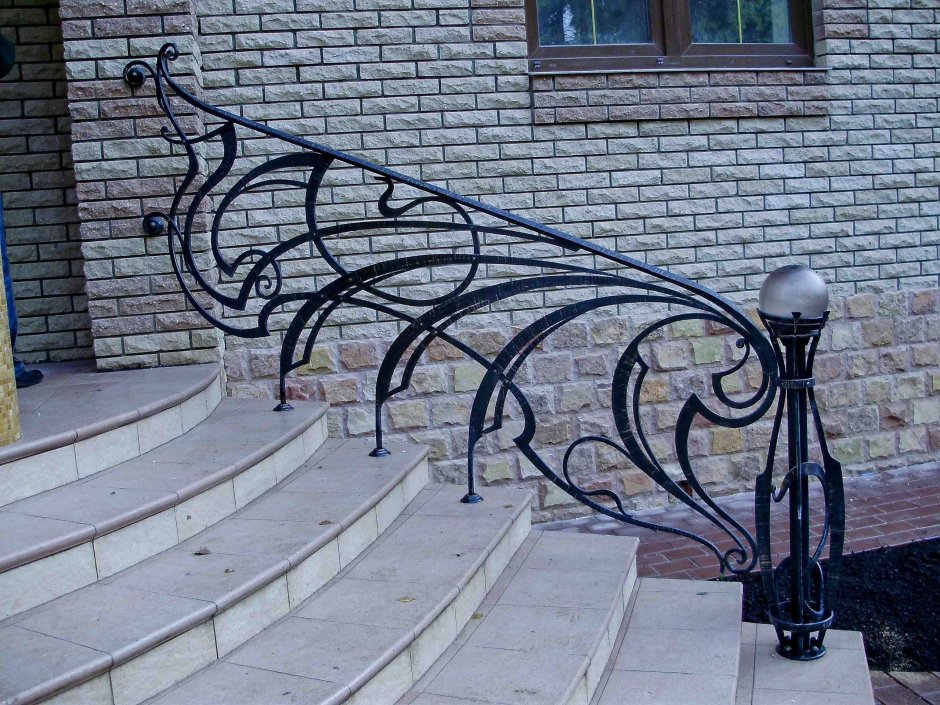 Перила в стиле Модерн