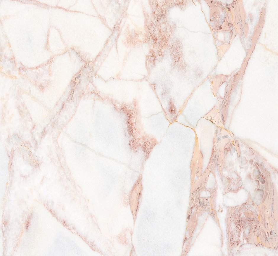 Белый мрамор с розовыми прожилками