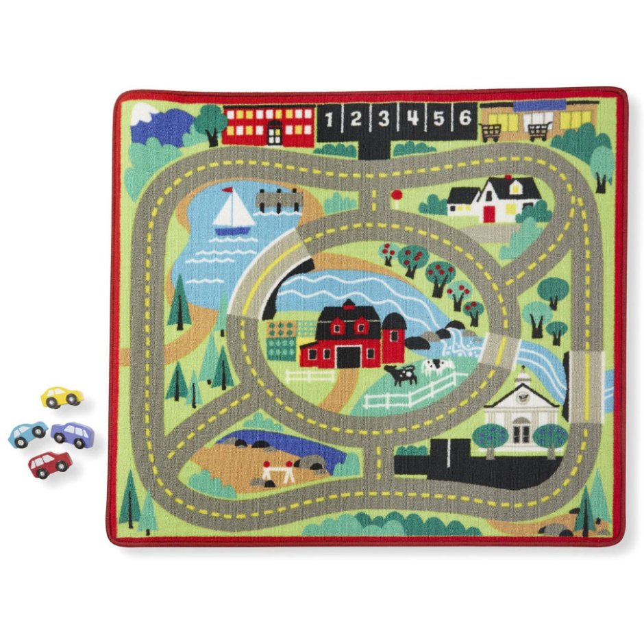 Коврик Melissa & Doug город