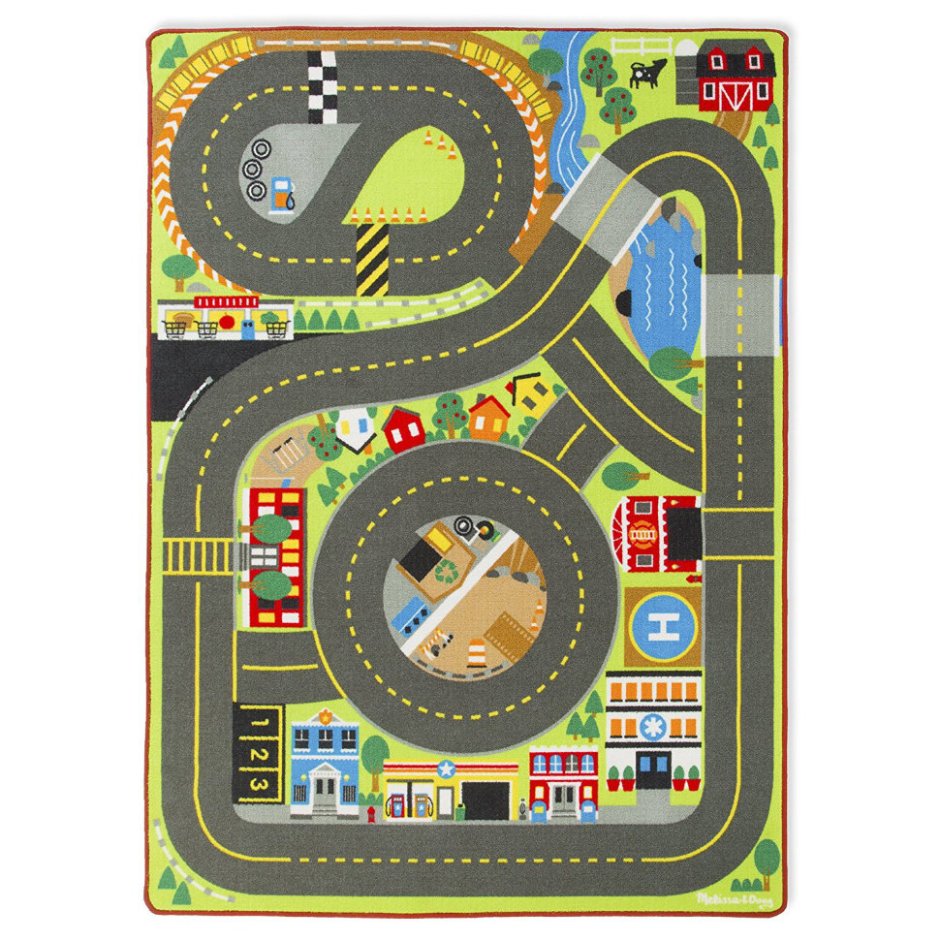 Коврик Melissa & Doug проезжая часть