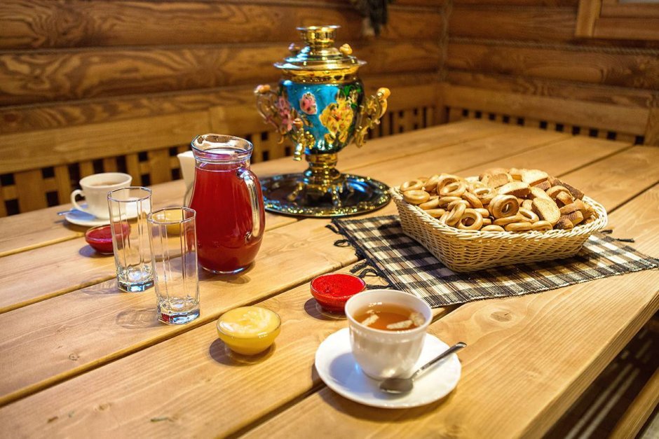 Самовар в бане
