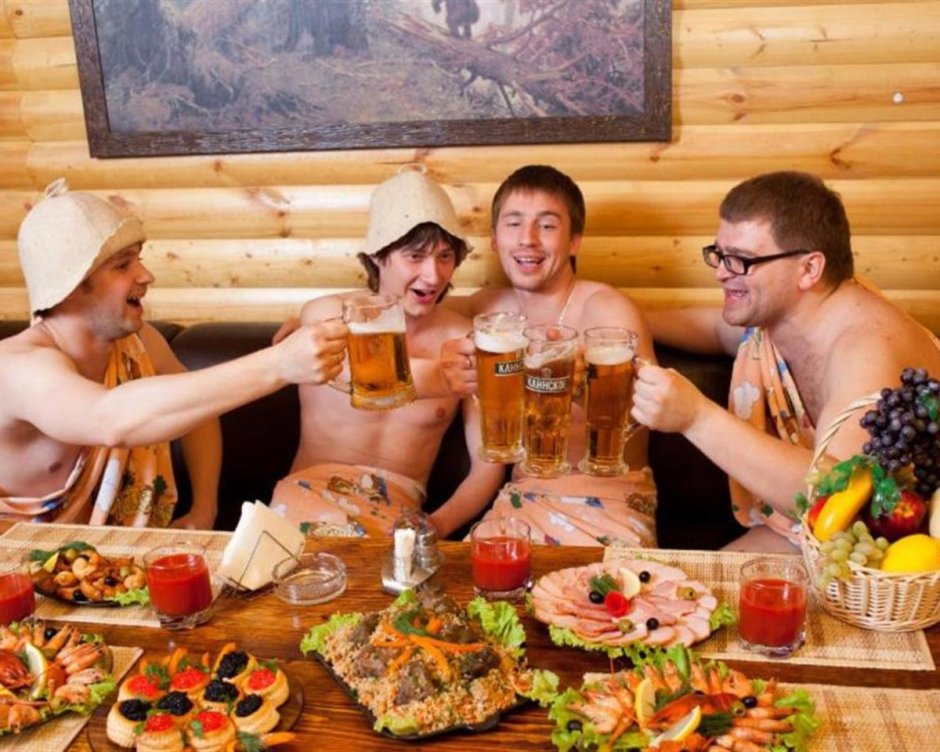 Отдых в бане