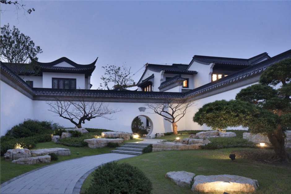 Архитектурный дизайн в китайском стиле