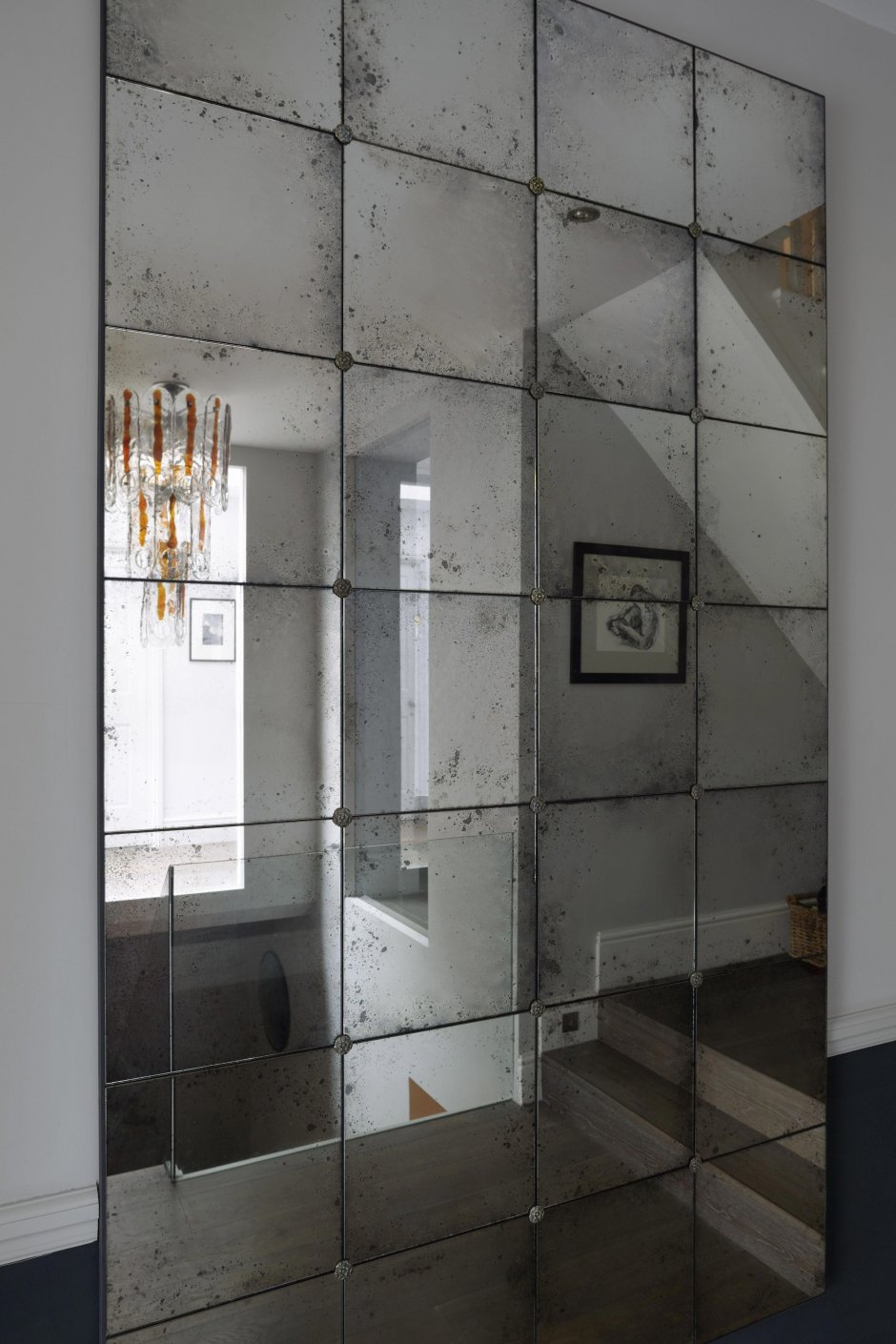 Зеркальные панели на стену