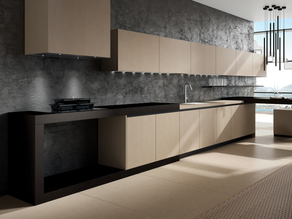 Fenix 0719 Beige Luxor кухня