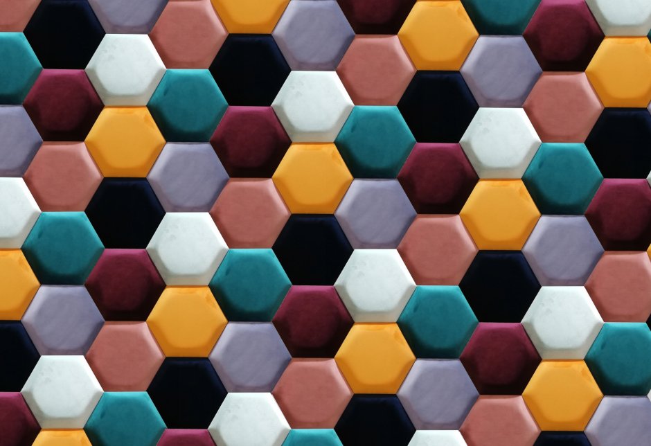 Стеновые панели соты Hexagon