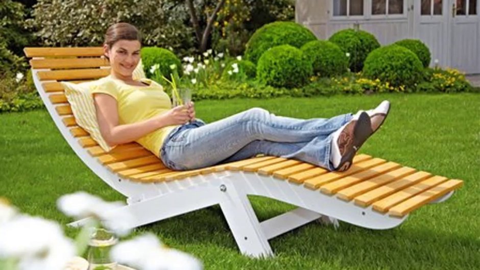 Интересные лежаки для дачи