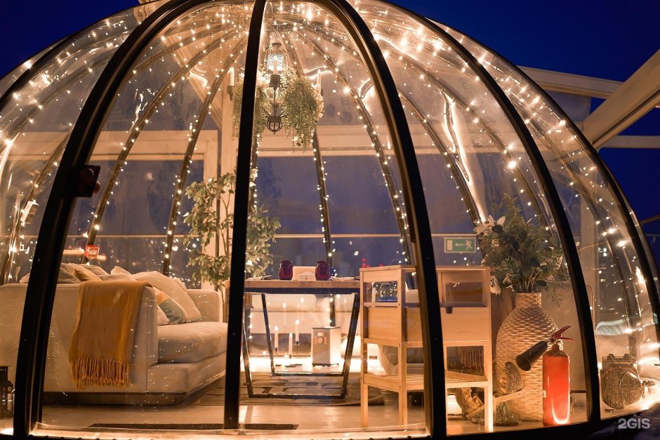 Capsula, ресторан на крыше, Новосибирск