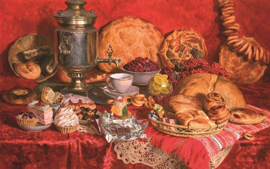 Андрияка Сергей художник самовар
