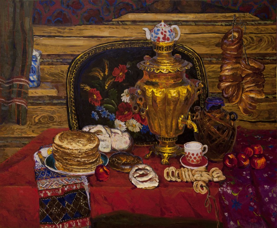 Владимир Федорович Стожаров «у самовара»