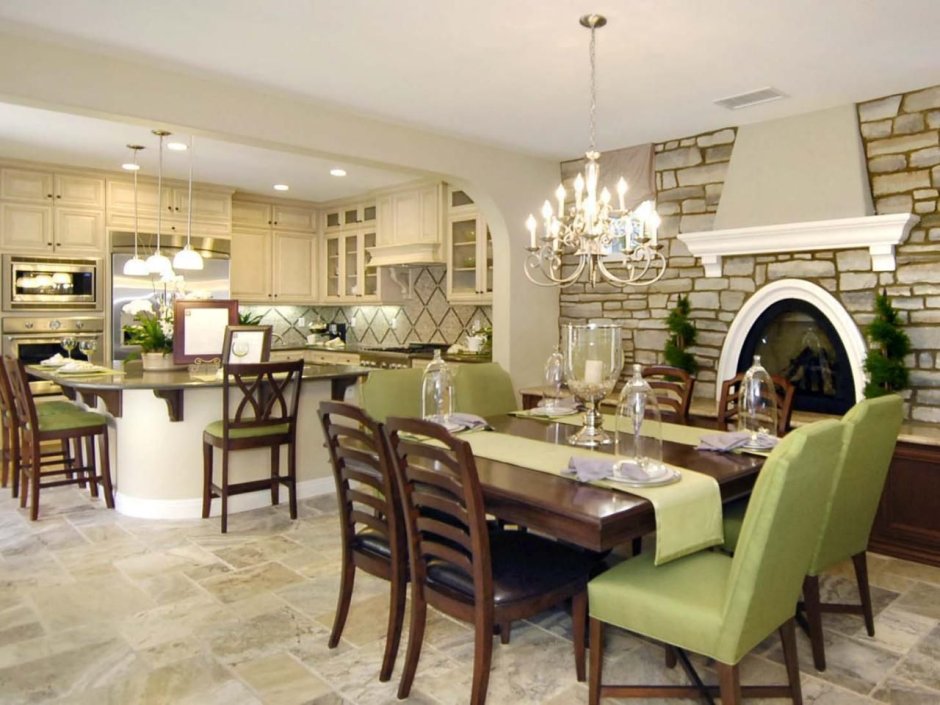 Kitchen and Dining Room ideas in Garden