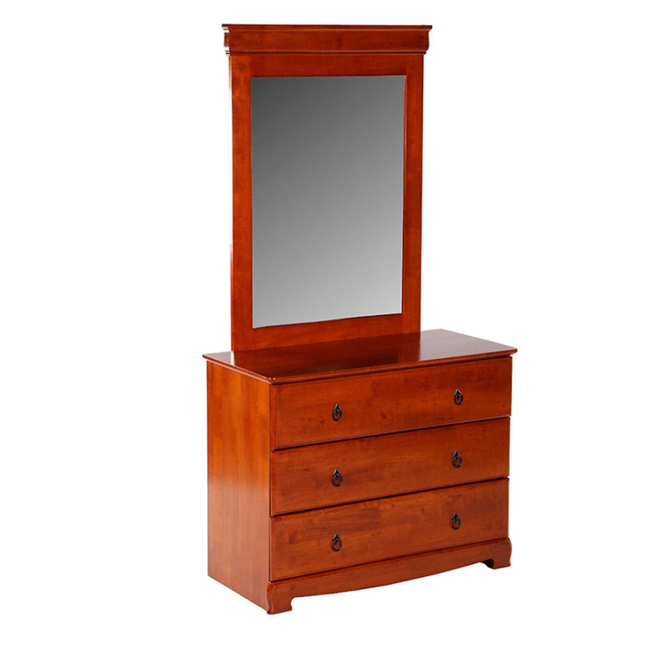Комод с зеркалом «Агата» 836-DT Rose Oak