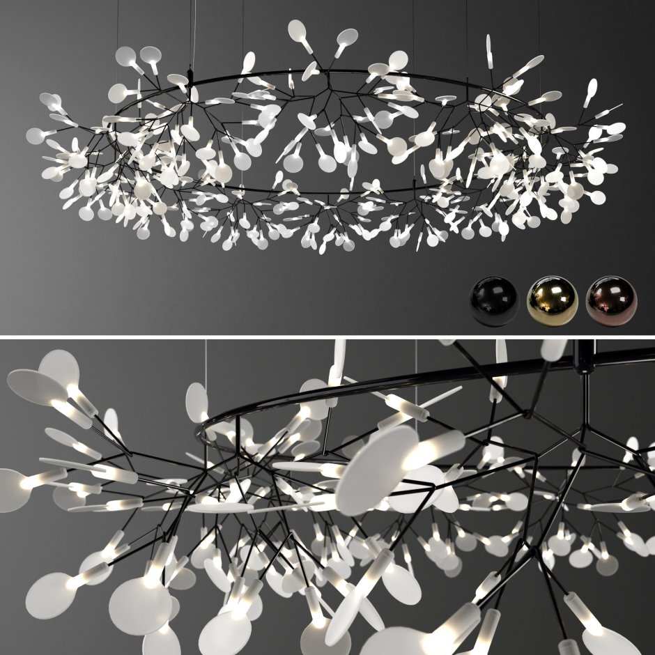 Люстра Moooi Heracleum 3d