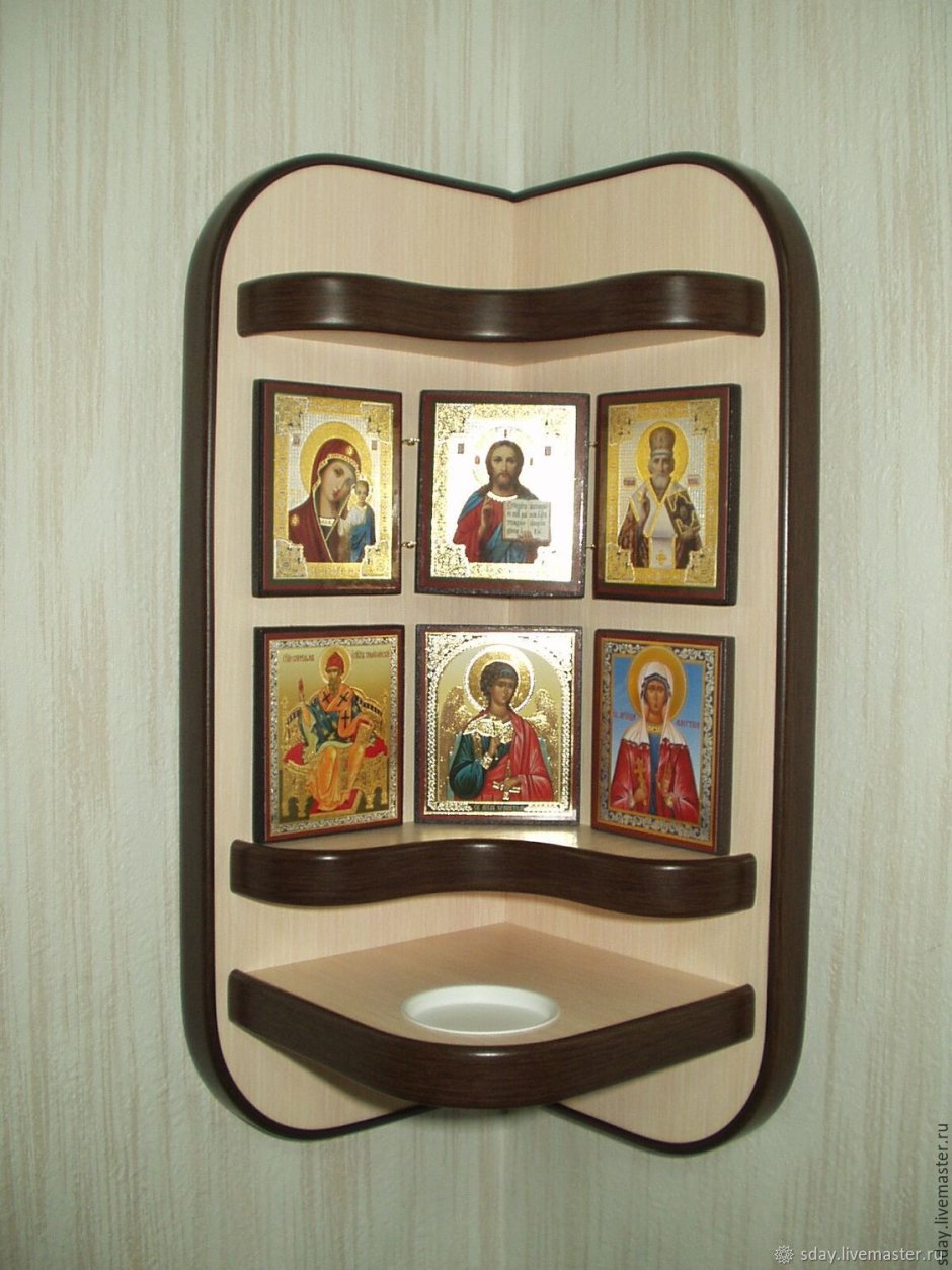 Старообрядческий домашний иконостас
