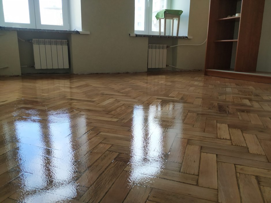 Циклевать паркет