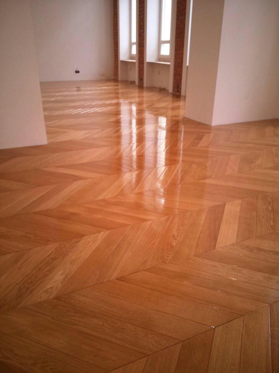Отциклевать паркет