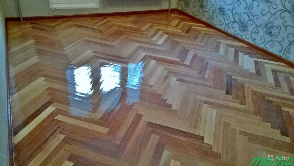 Отциклевать паркет