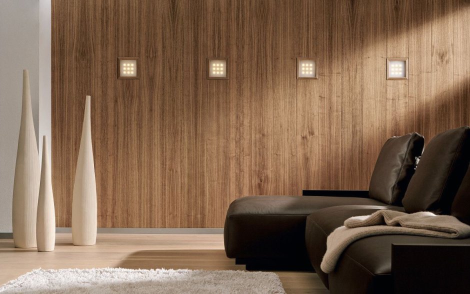 Шпонированные панели Topperfo Micro Ulme Stone Edition Acoustic Wood Panel