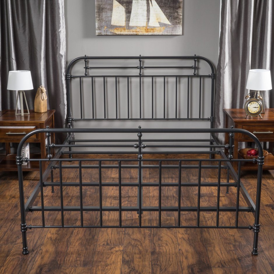 Кровать King Size железная
