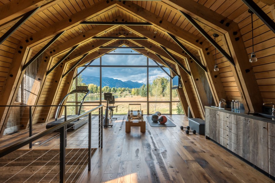 Дом в стиле амбара Barn House