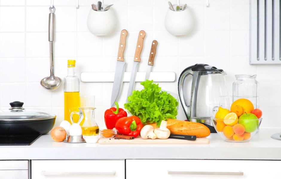 Продукты на кухне
