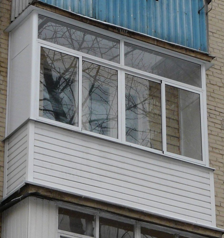 Застекленный балкон
