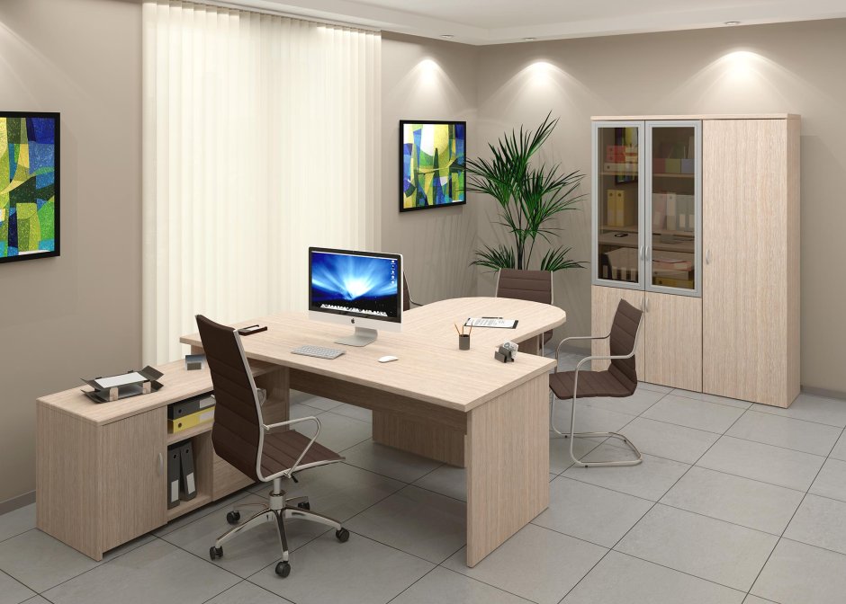 Кабинет дуб Шамони