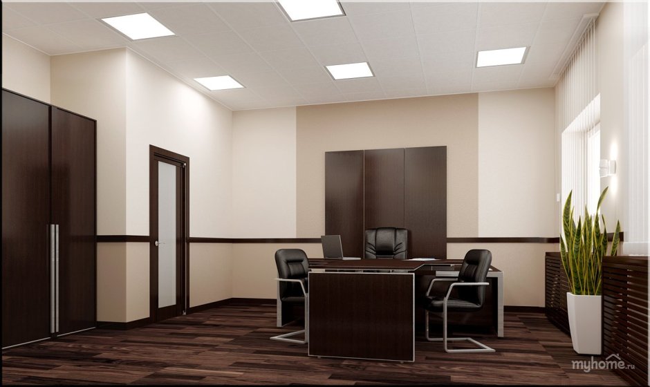 Стена в офисе