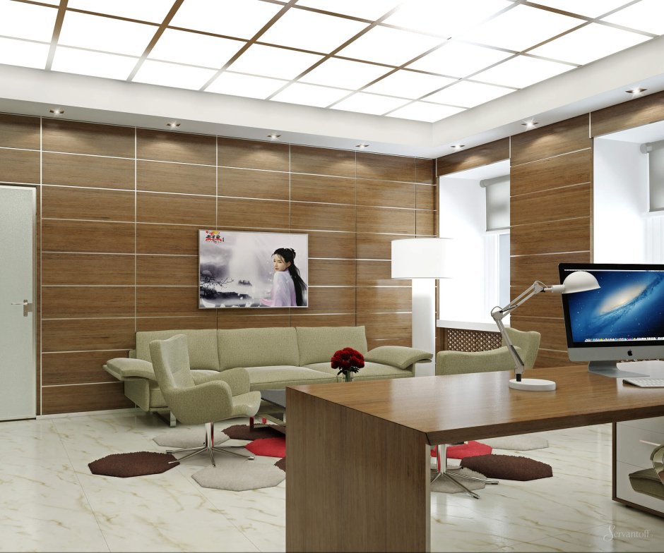 Японский стиль в интерьере офиса