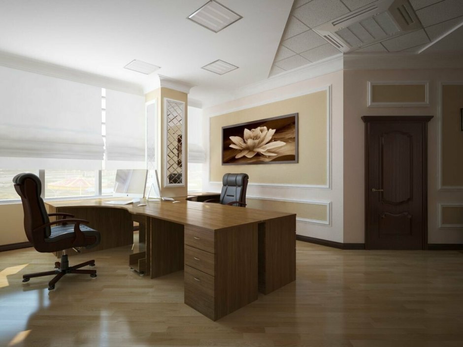 Цвет стен в офисе