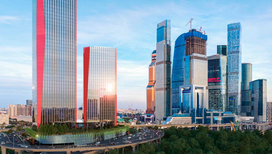 Башни Москва Сити 2022