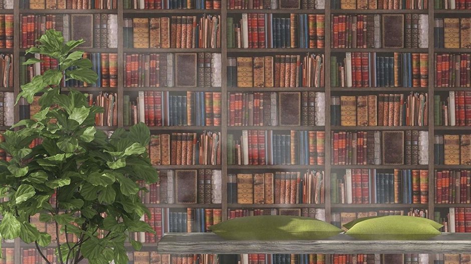 Книжные полки фон