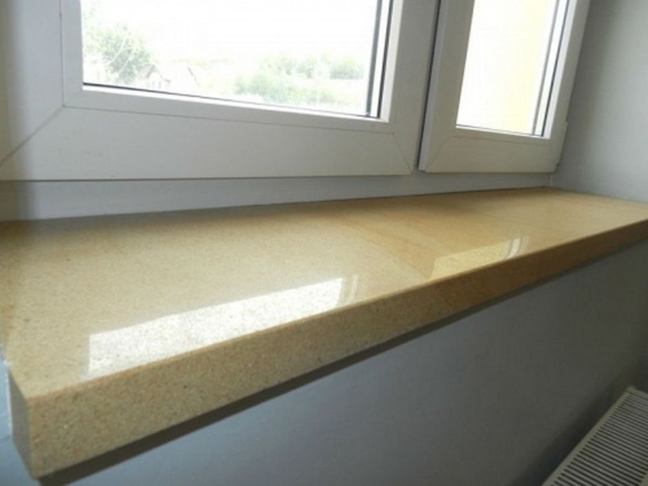 Подоконники из искусственного камня corian