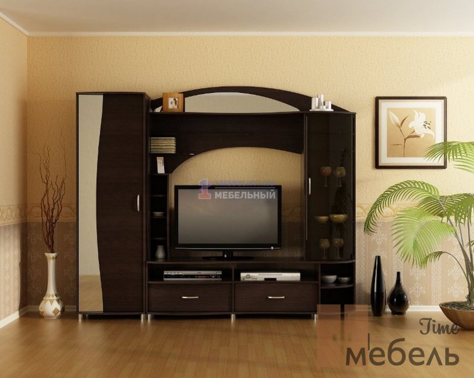 Гостиная стенка Мираж