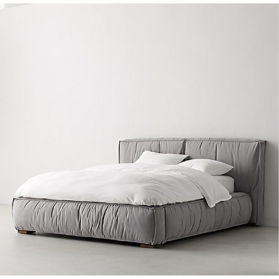 Кровать Blue Sleep без изголовья Savana Grey 140x200