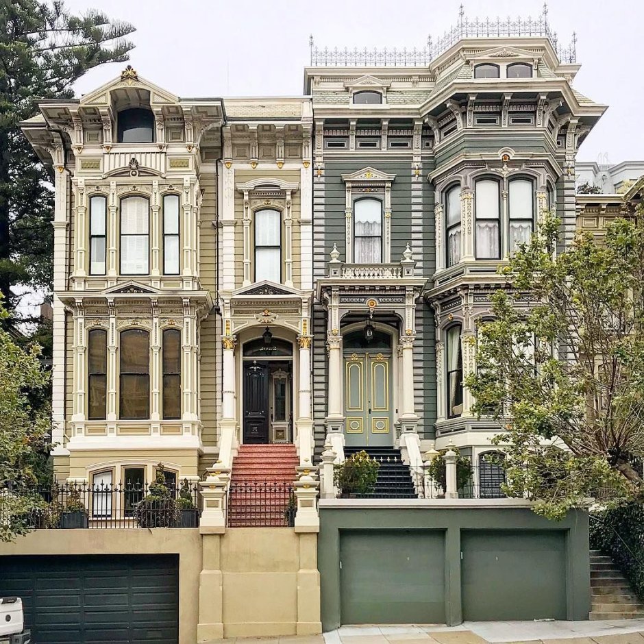 Викторианский стиль в архитектуре Сан Франциско