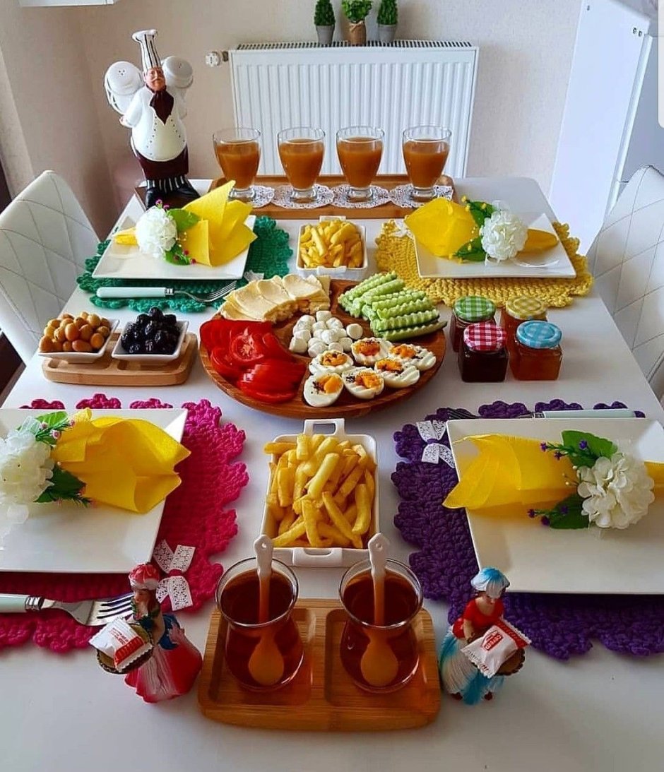 Детский стол на праздник
