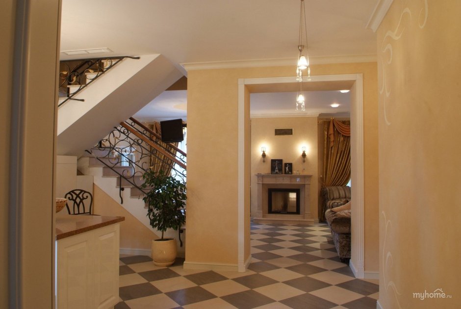 Отделка таунхауса внутри
