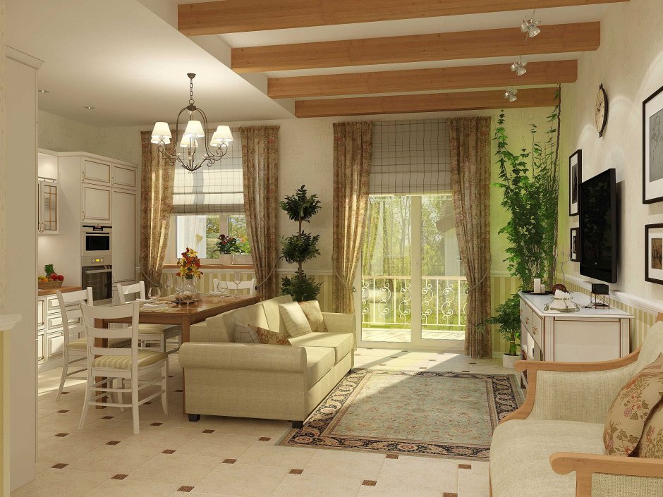 Таунхаус в стиле Прованс